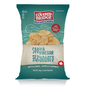 Covered Bridge Potato Chips - Sea Salt & Vinegar (60g)