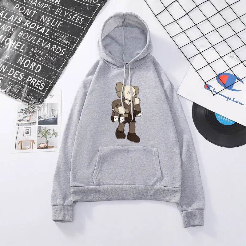 Rosane - Rozendruk Hoodies Big Pocket Sweatshirts Unisex