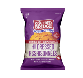 Covered Bridge Potato Chips - All Dressed Crinkle Cut (60g)