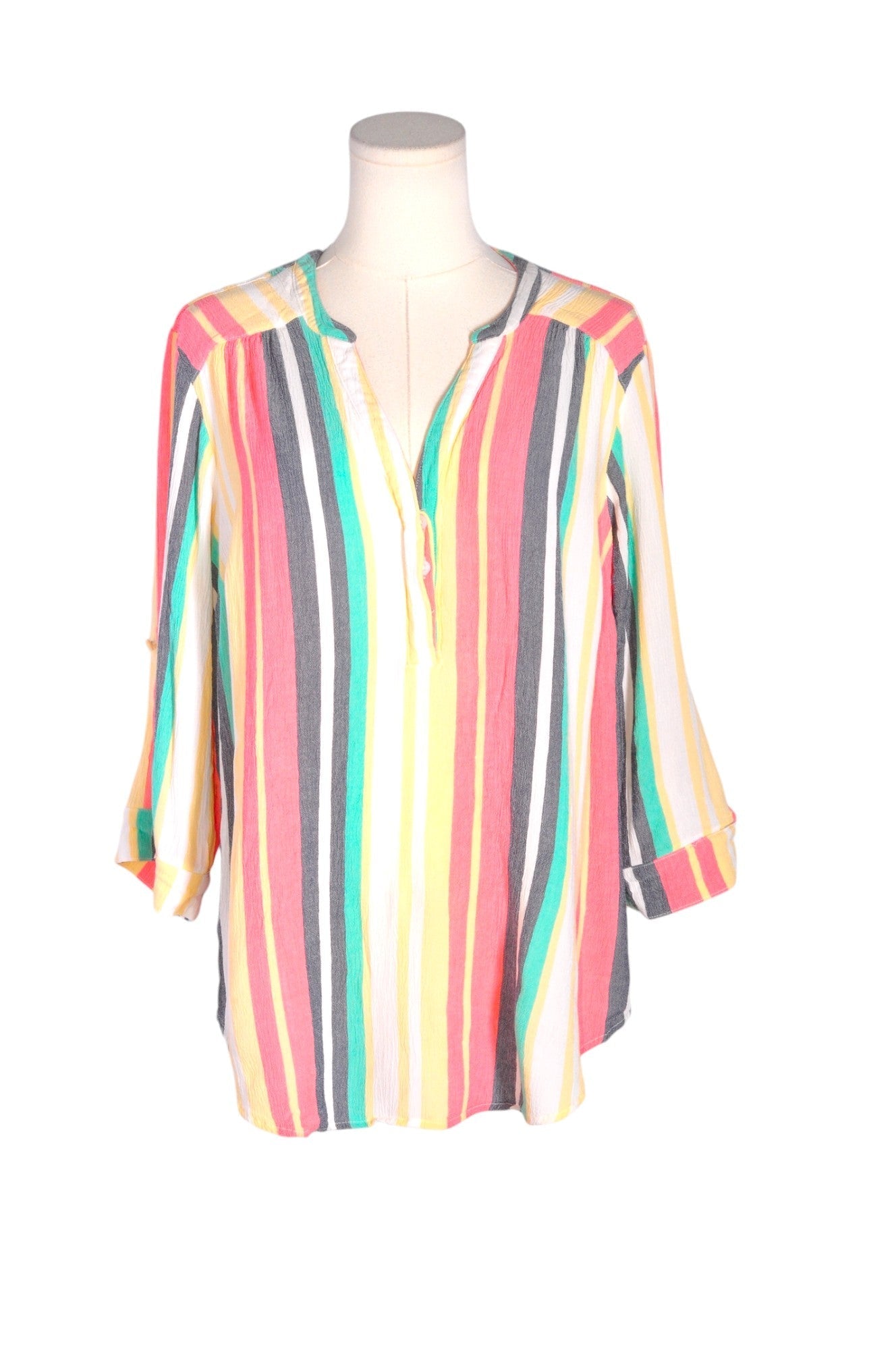 TORRID Women Tunics Regular fit in Pink - 1X