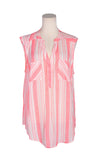 TORRID Women Button Down Tops Regular fit in Pink - 1X