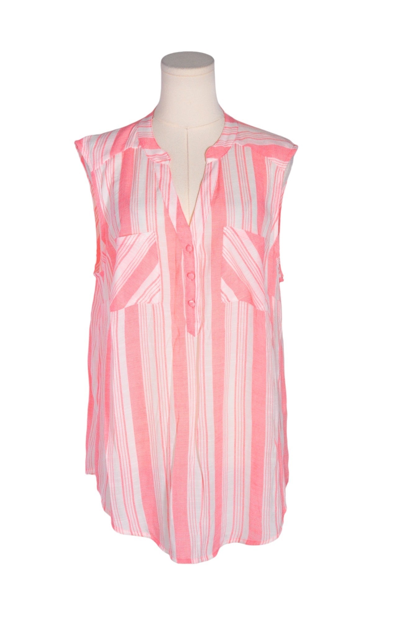 TORRID Women Button Down Tops Regular fit in Pink - 1X