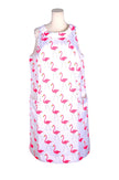 ESHAKTI Women Drop Waist Dresses Regular fit in Pink - 2XL