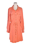 PARASUCO Women Wrap Dresses Regular fit in Orange - XL