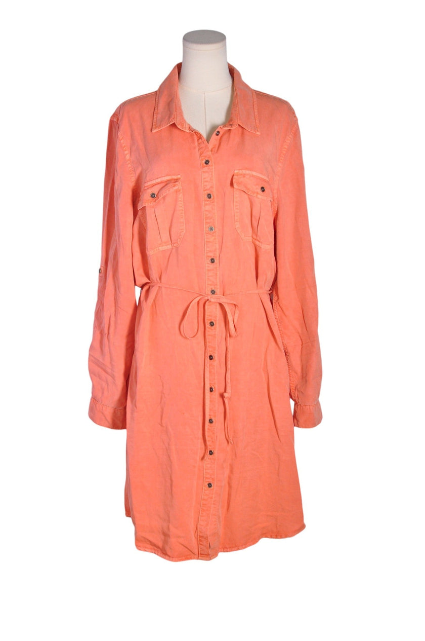 PARASUCO Women Wrap Dresses Regular fit in Orange - XL