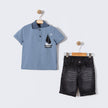 Baby Sailor Denim Set
