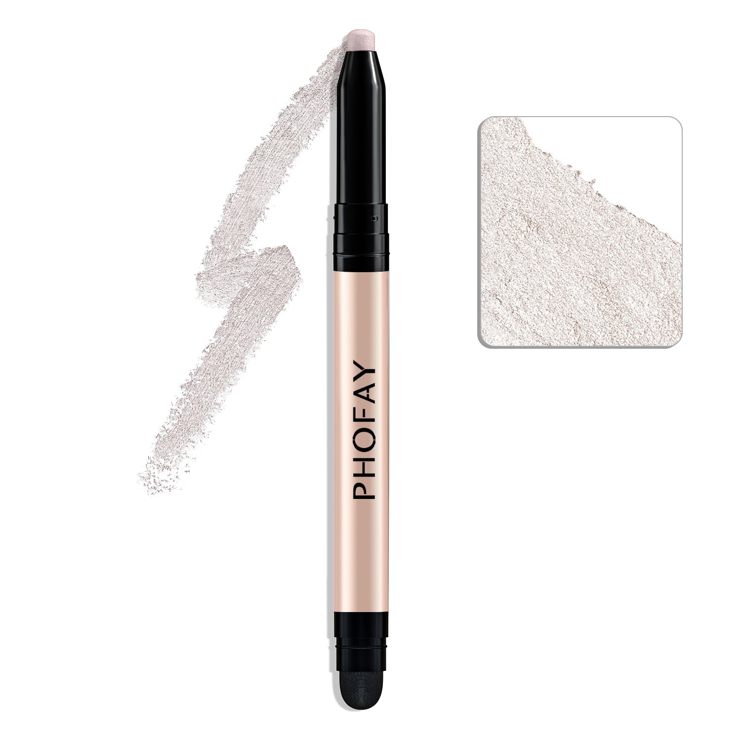 PHOFAY Eyeshadow Stick – Waterproof Blendable Colour (12 Shades)