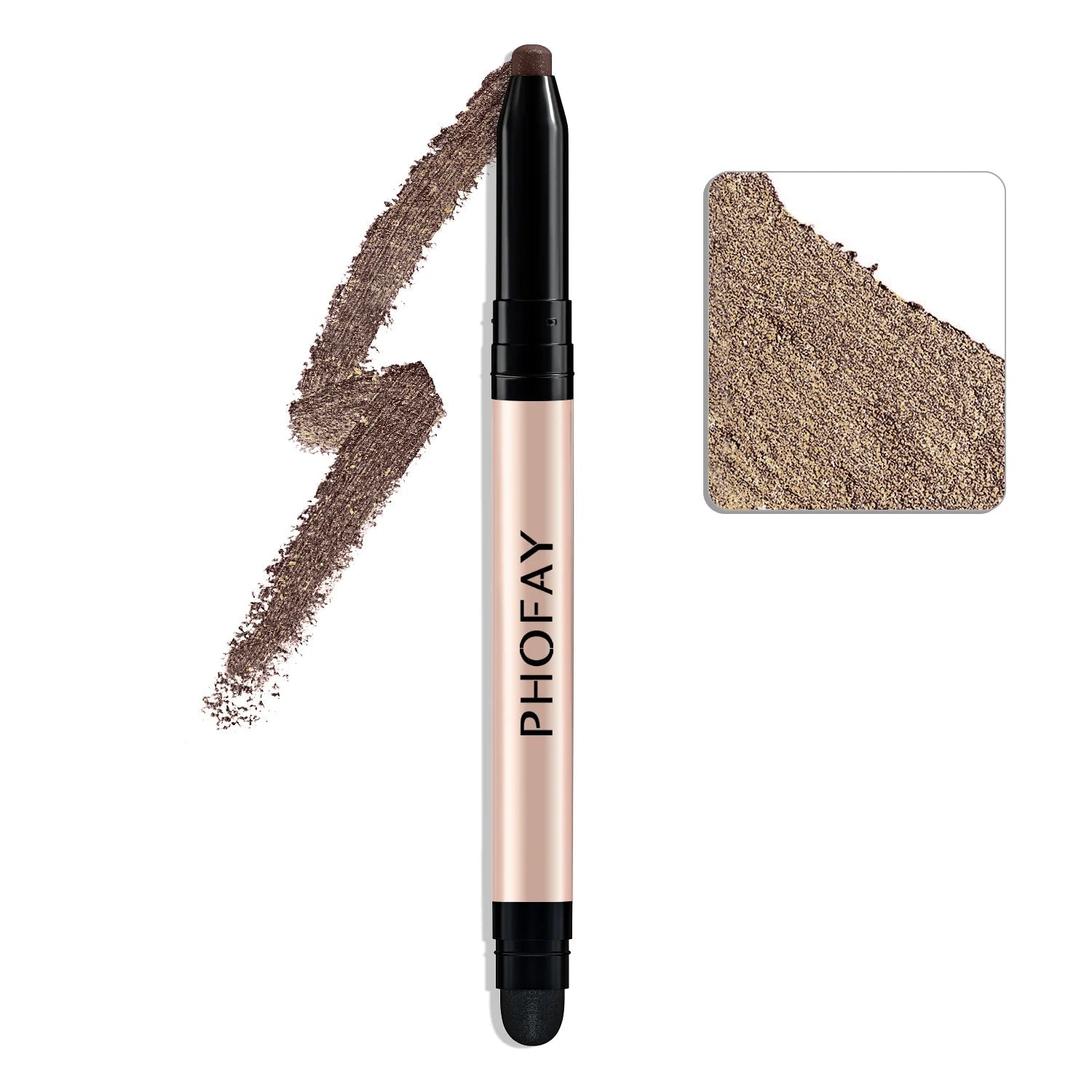 PHOFAY Eyeshadow Stick – Waterproof Blendable Colour (12 Shades)
