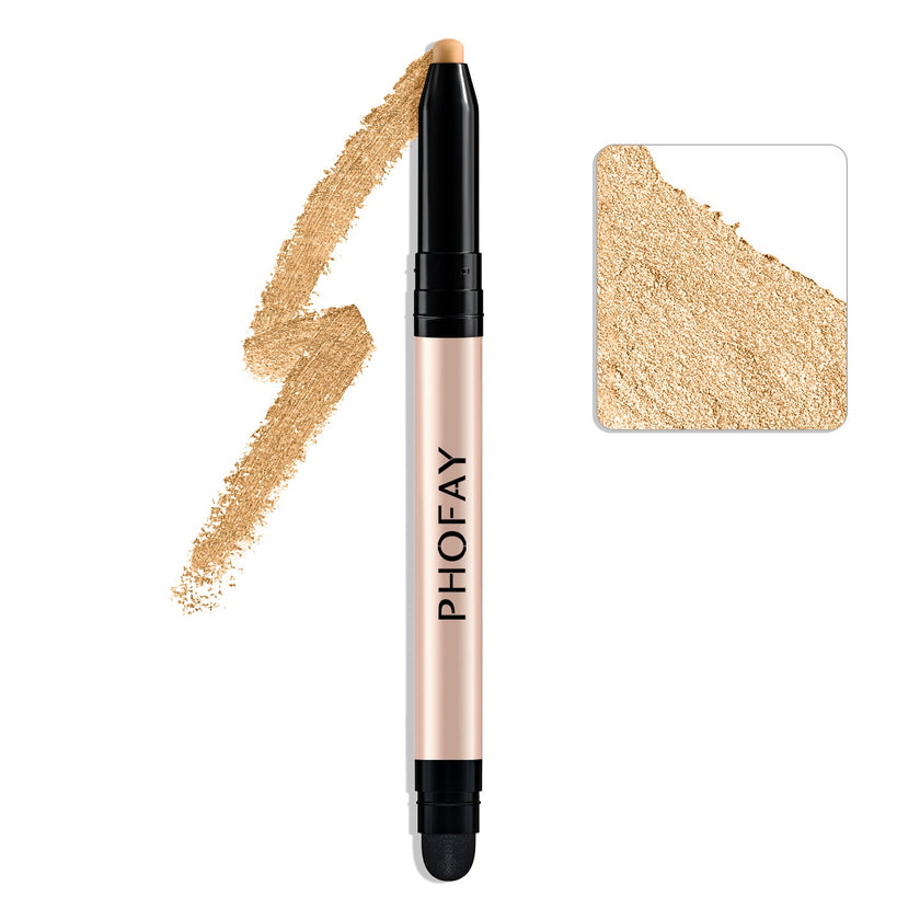 PHOFAY Eyeshadow Stick – Waterproof Blendable Colour (12 Shades)