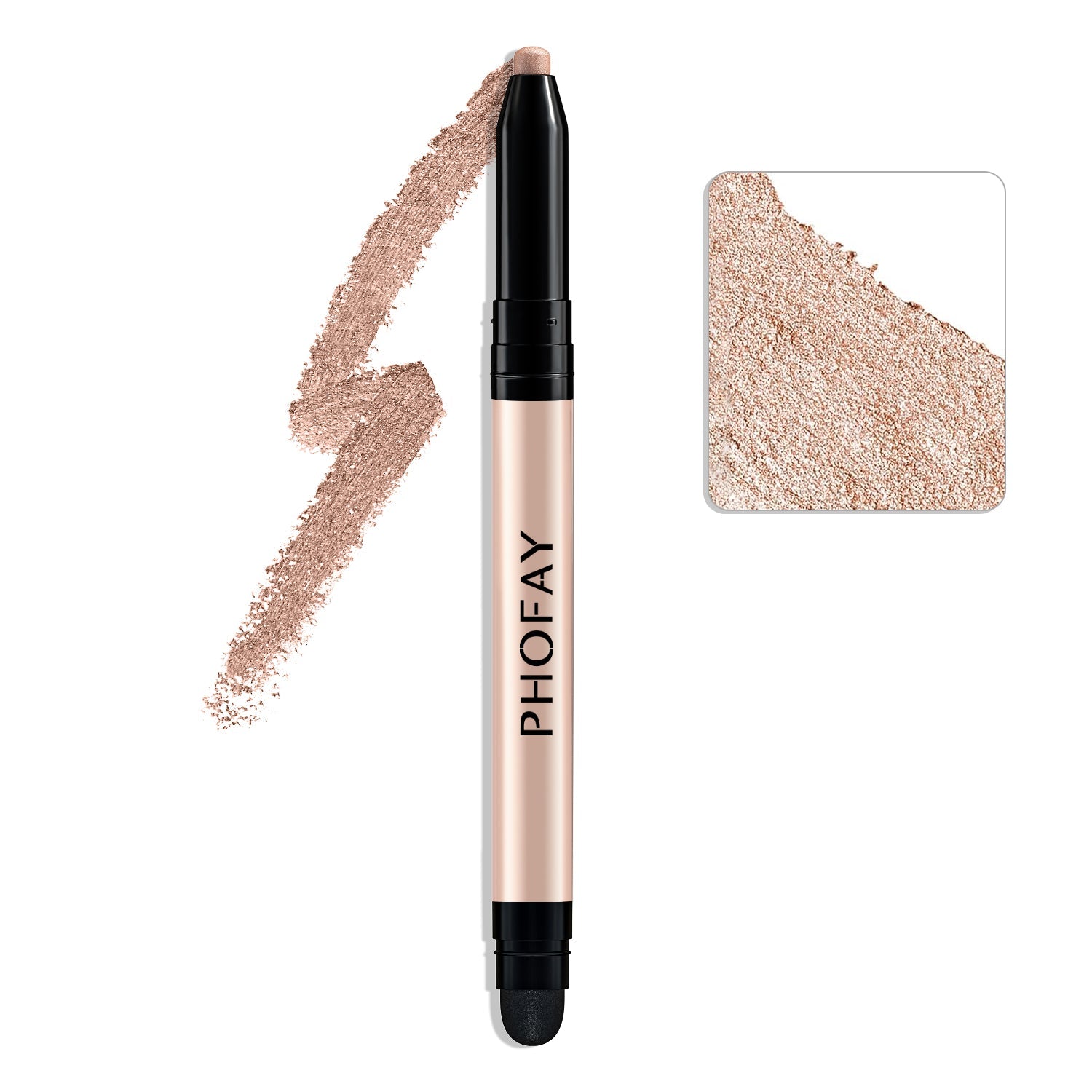 PHOFAY Eyeshadow Stick – Waterproof Blendable Colour (12 Shades)