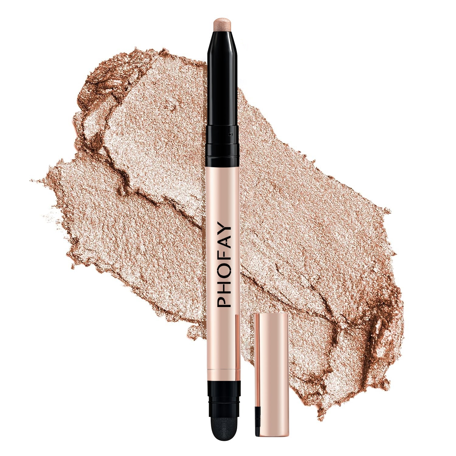 PHOFAY Eyeshadow Stick – Waterproof Blendable Colour (12 Shades)