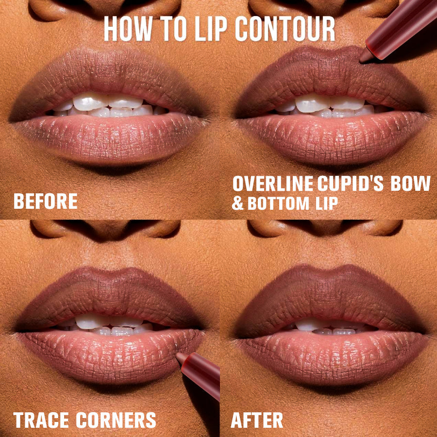 PHOFAY Line Tattoo Skinny Lip Liner – Waterproof, Long-Lasting (Singles & Sets)
