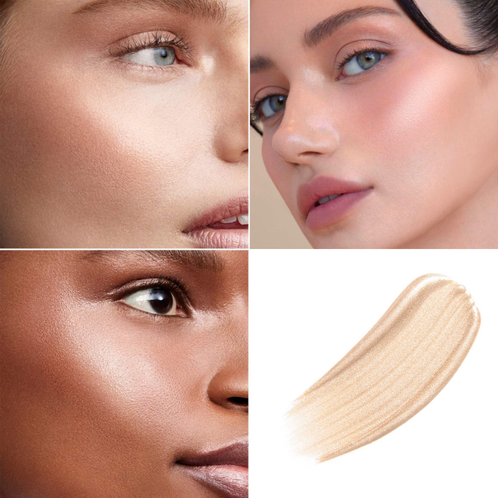 PHOFAY Highlighter Wand – Silky Shimmer Glow Stick (6 Shades, 15 mL)