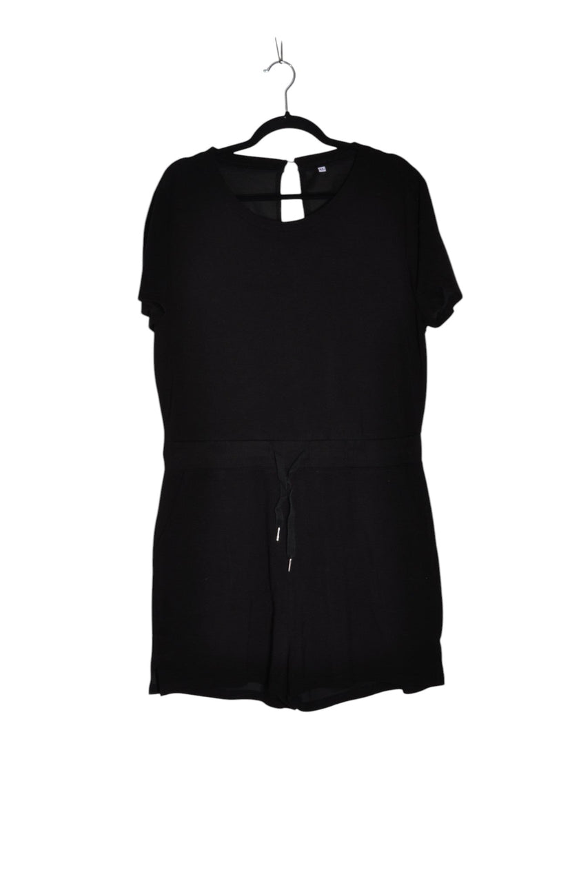 UNBRANDED Women Rompers Regular fit in Black - XL