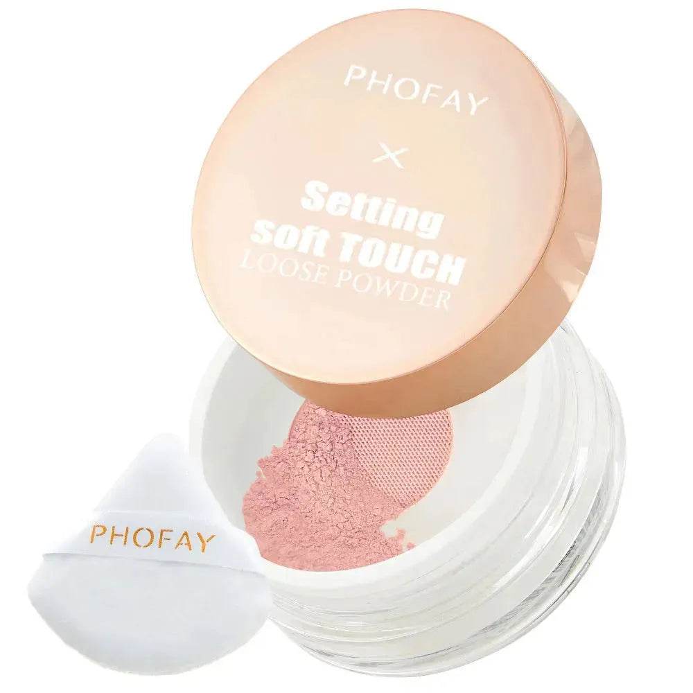 PHOFAY Soft Touch Loose Setting Powder Smooth Long Lasting Makeup