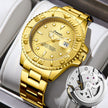 Submarine Automatic Mechanical Watch For Men – Gold & Silver Steel