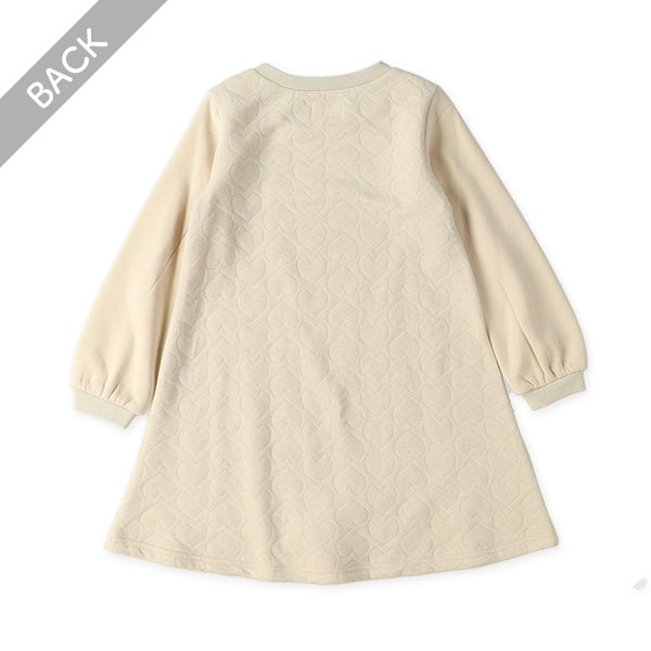 西松屋 ELFINDOLL CLASSIC ニットキルトハートワンピース 正規品