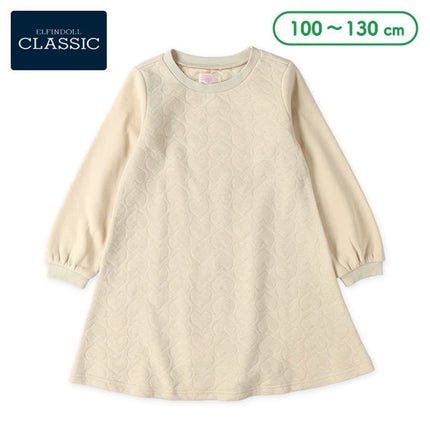 西松屋 ELFINDOLL CLASSIC ニットキルトハートワンピース 正規品