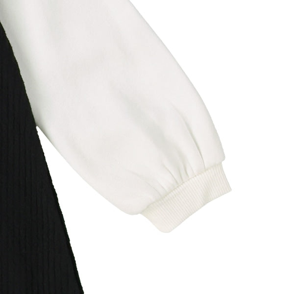 西松屋 ELFINDOLL CLASSIC 表起毛リブ風長袖ワンピース 正規品