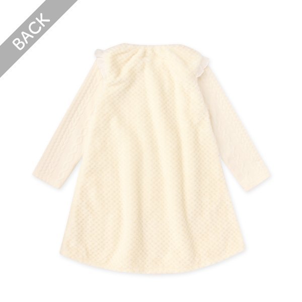 西松屋 ELFINDOLL フリースビスケット長袖ワンピース 正規品