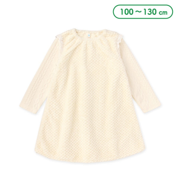 西松屋 ELFINDOLL フリースビスケット長袖ワンピース 正規品