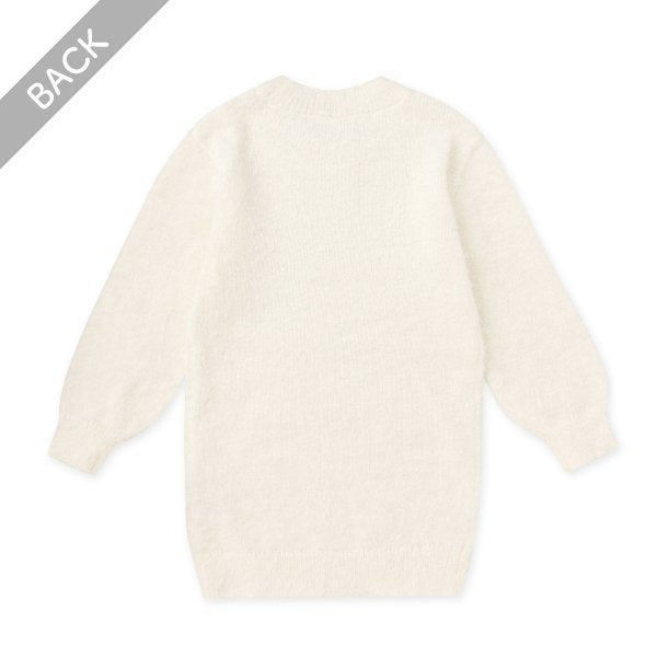 西松屋 ELFINDOLL シャギーニット長袖ワンピース 正規品