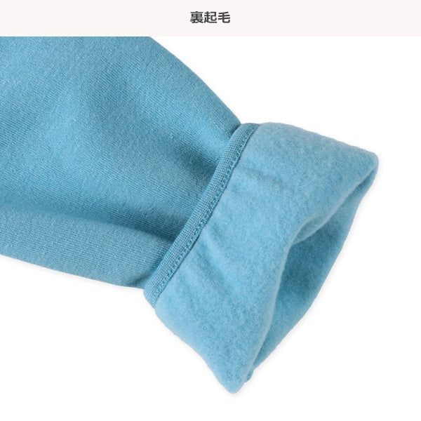 西松屋 ELFINDOLL 裏起毛ねこしっぽバックシャン長袖ワンピース 正規品