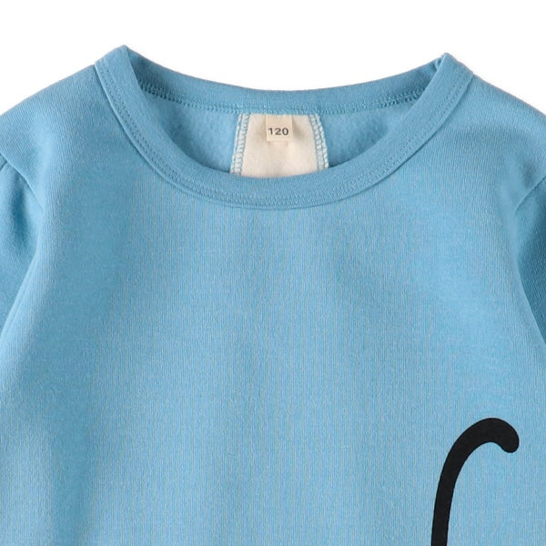 西松屋 ELFINDOLL 裏起毛ねこしっぽバックシャン長袖ワンピース 正規品