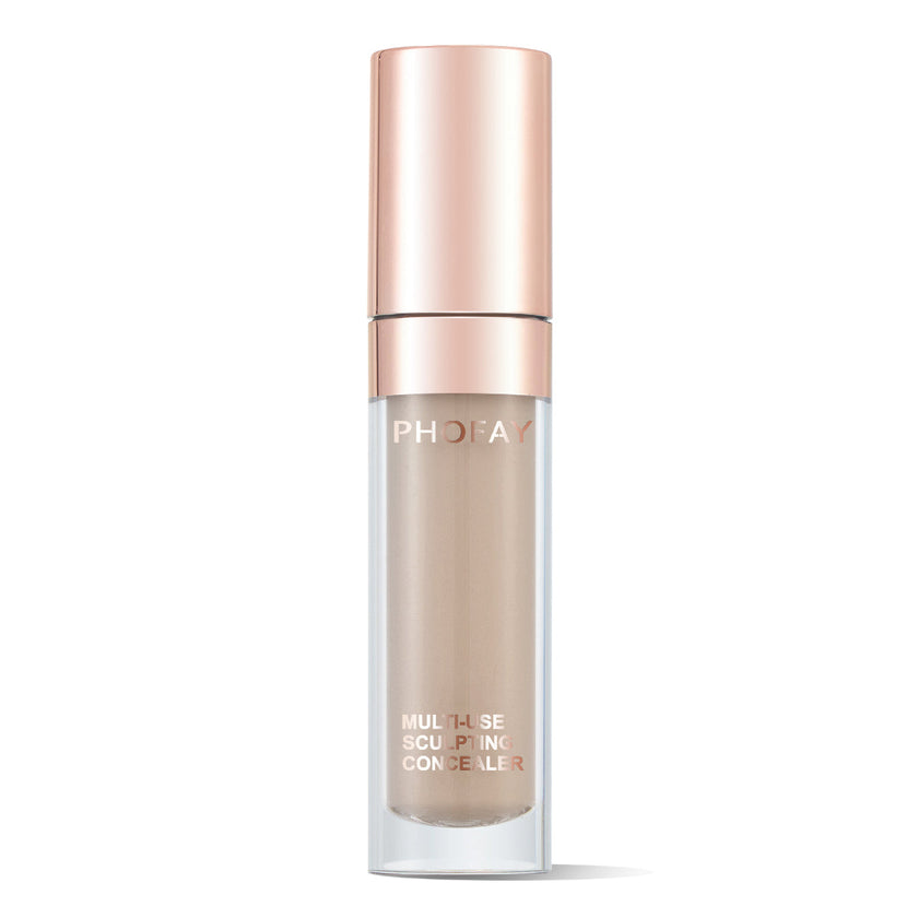 PHOFAY Super Coverage Concealer – Natural, Weightless & Full-Coverage, 9.5ml (6 Shades + Set)