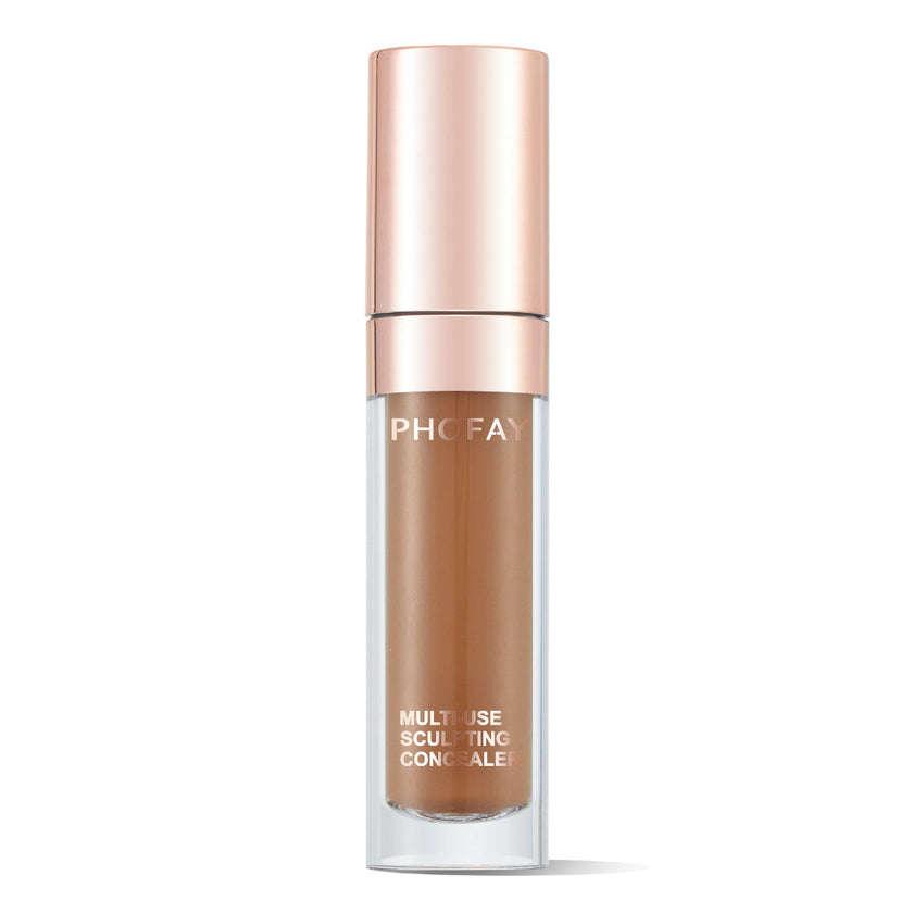 PHOFAY Super Coverage Concealer – Natural, Weightless & Full-Coverage, 9.5ml (6 Shades + Set)