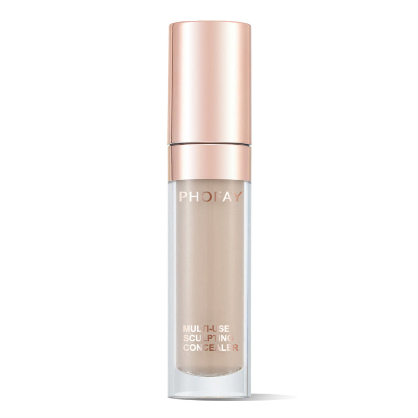PHOFAY Super Coverage Concealer – Natural, Weightless & Full-Coverage, 9.5ml (6 Shades + Set)