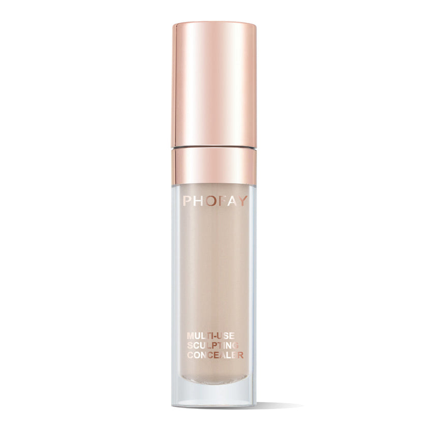 PHOFAY Super Coverage Concealer – Natural, Weightless & Full-Coverage, 9.5ml (6 Shades + Set)