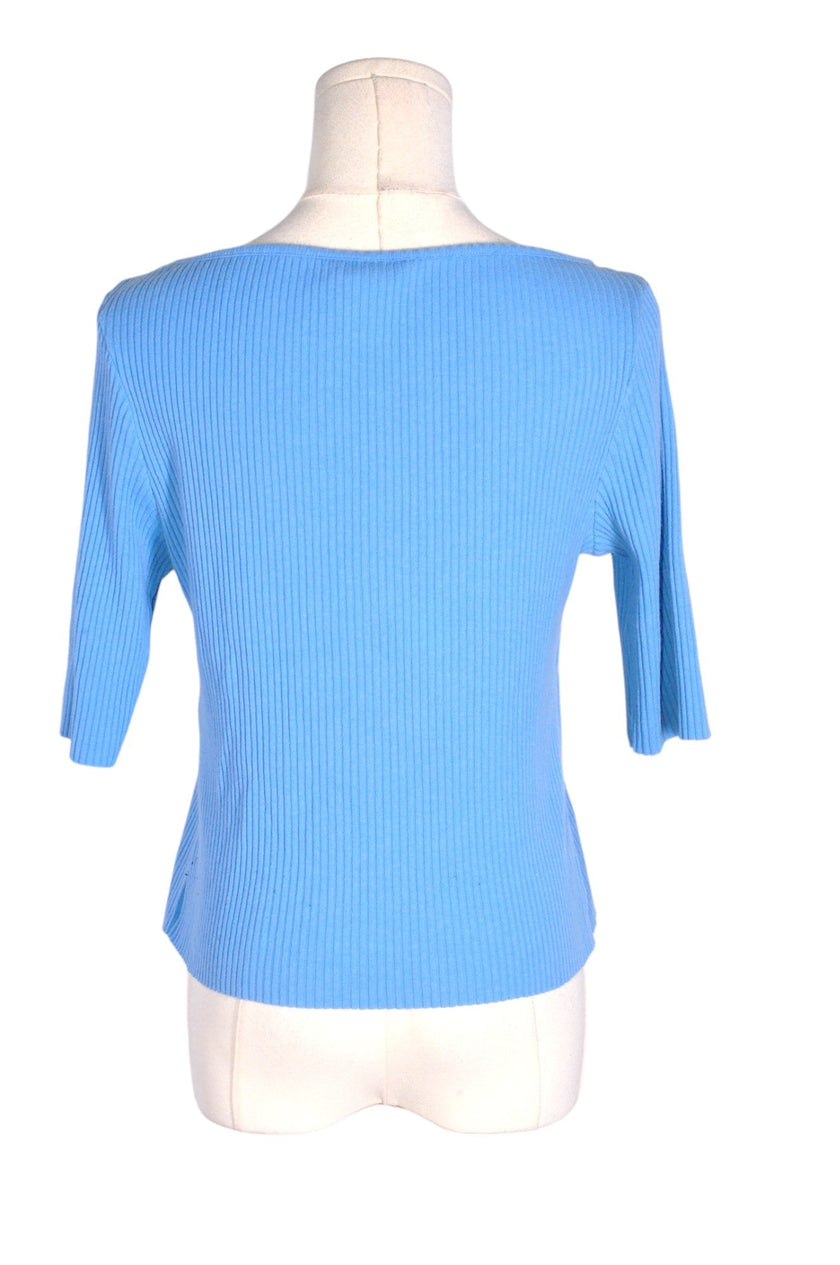 H&M Women Knit Tops Regular fit in Blue - L