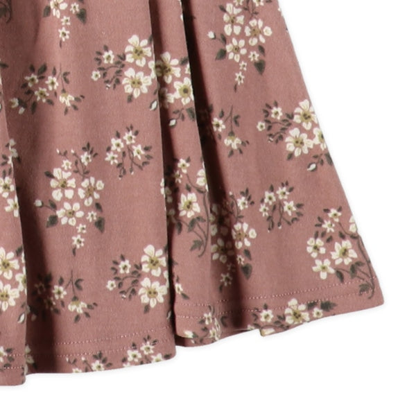 西松屋 ELFINDOLL レースボアベスト＆花総柄長袖ワンピースセット 正規品