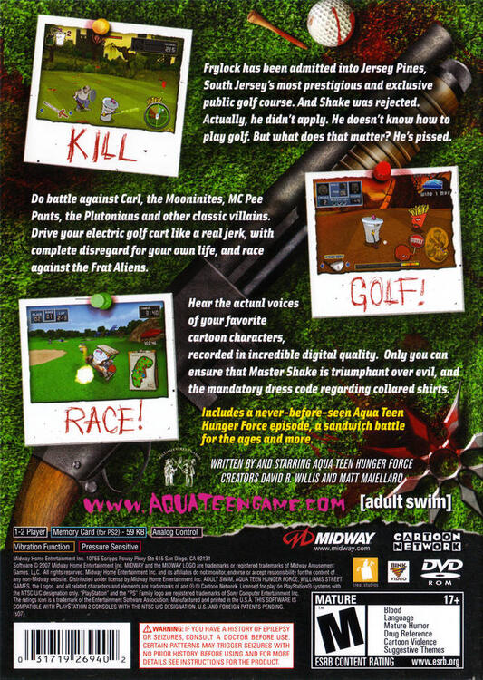 Aqua Teen Hunger Force Zombie Ninja Pro-Am (usagé)