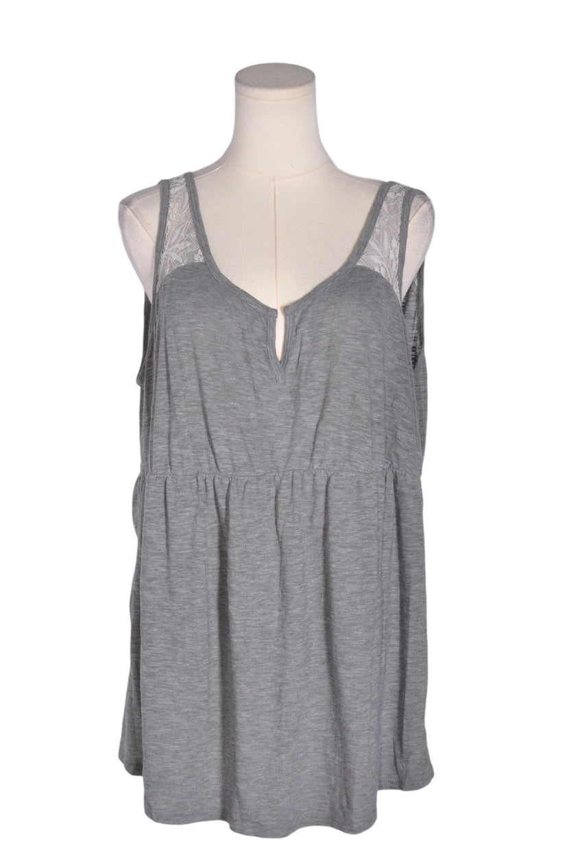 MOTHERHOOD Women Tank Tops Regular fit in Gray - XL