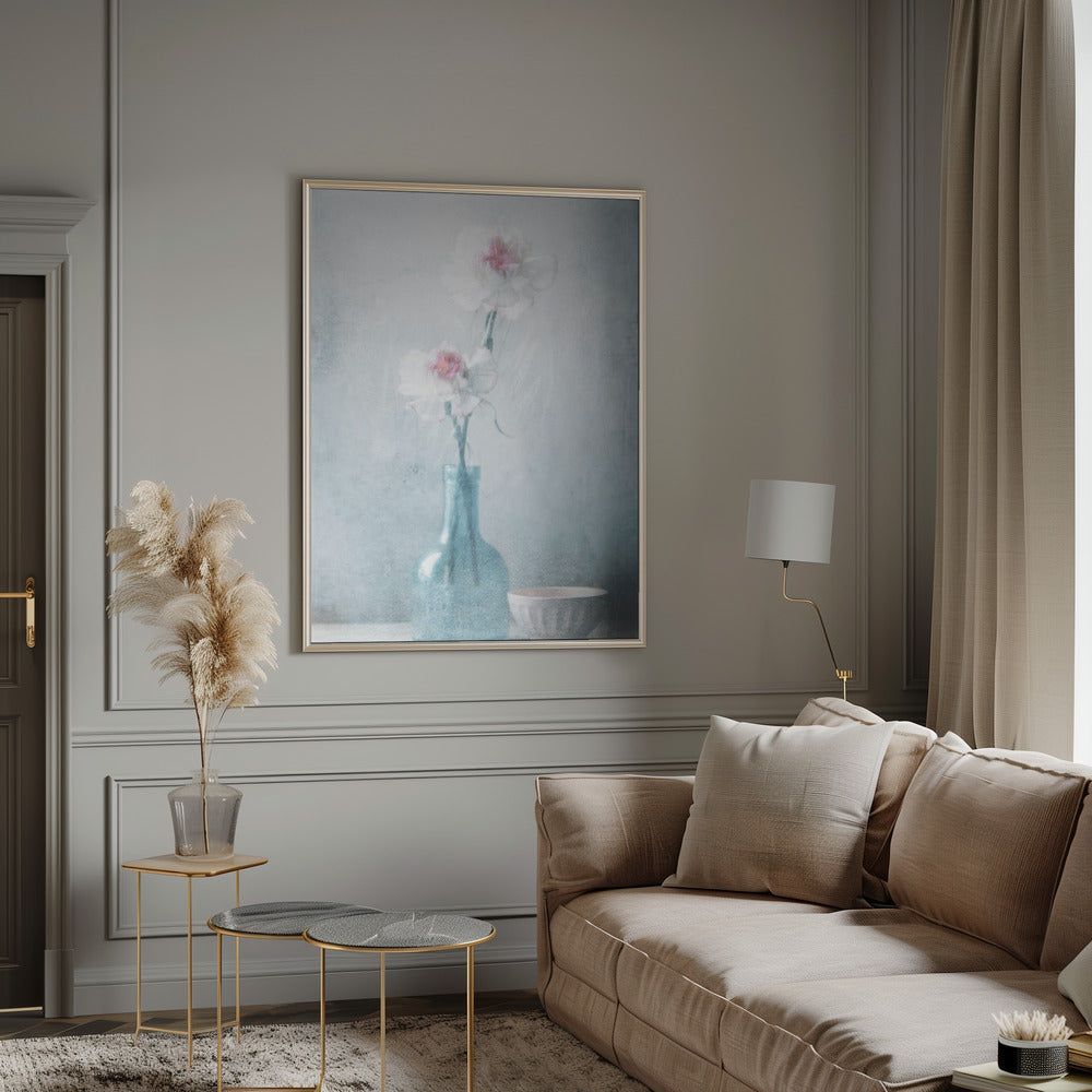 Art mural : Amitié en fleurs