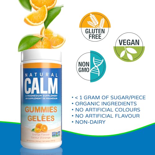 Natural Calm Gummies - Orange (120gmy)