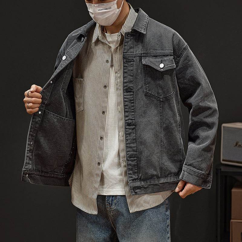 Denim Jacket Clothes Coat For Men Jeans