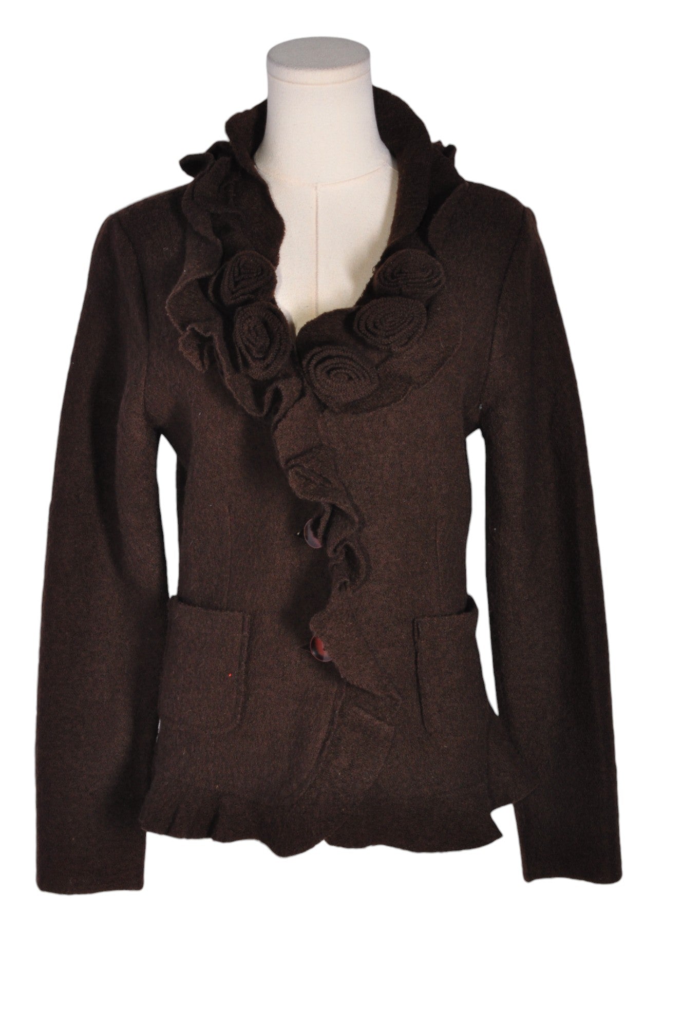 KENAR Women Cardigans Regular fit in Brown - S
