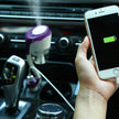 USB Aromatherapy Car diffuser with phone Charging Port
