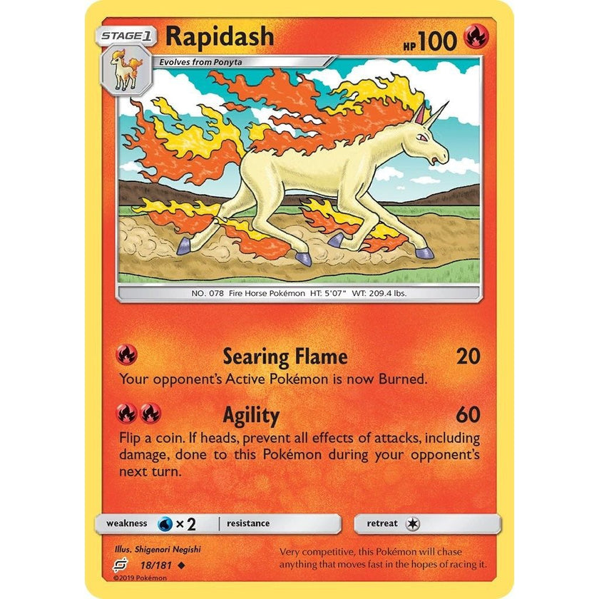 Rapidash (18/181) (SM9)