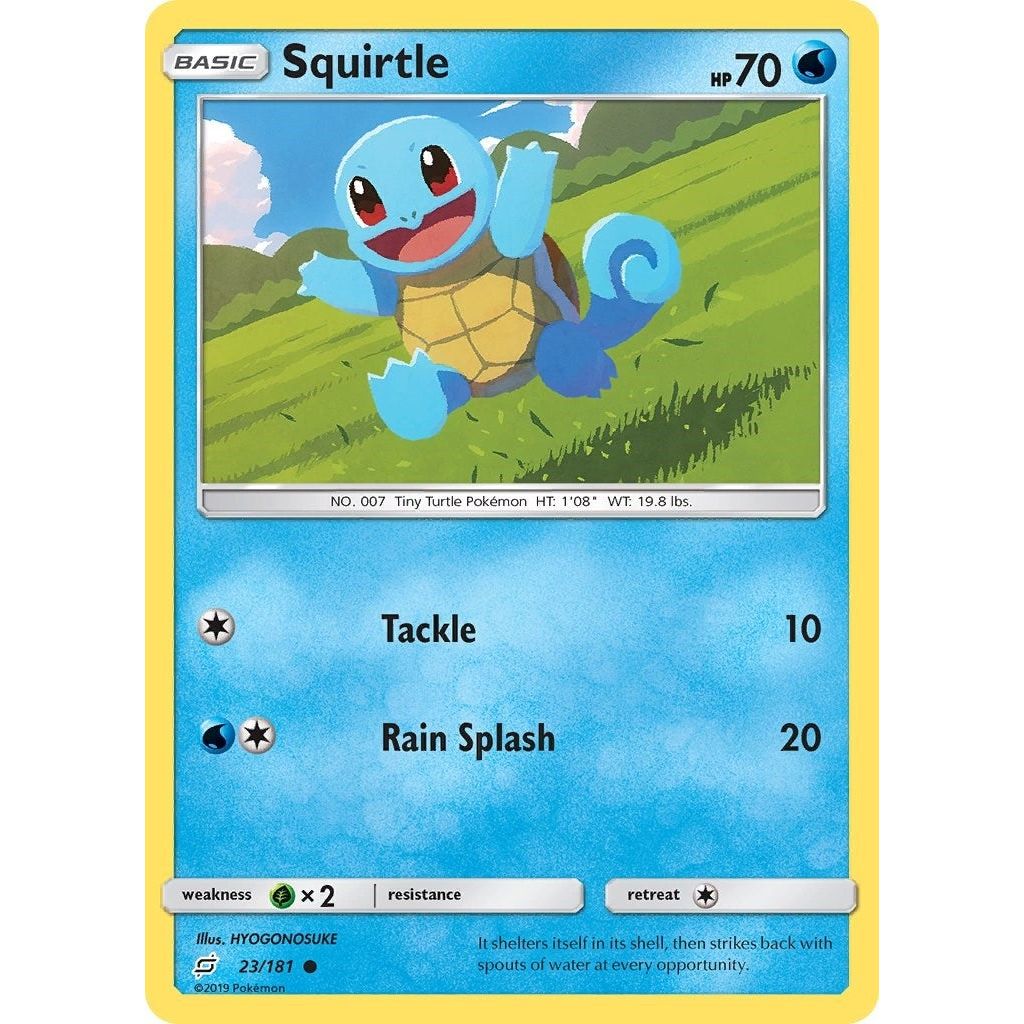 Squirtle (23) (23/181) (SM9)