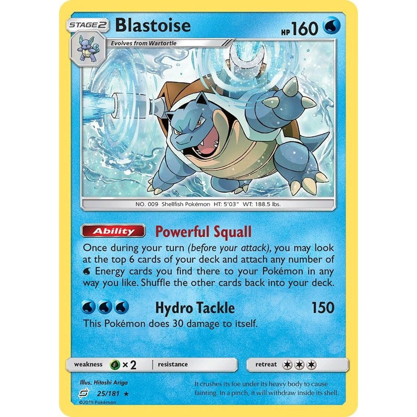 Blastoise (25/181) (SM9)