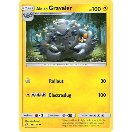 Alolan Graveler (36/181) (SM9)