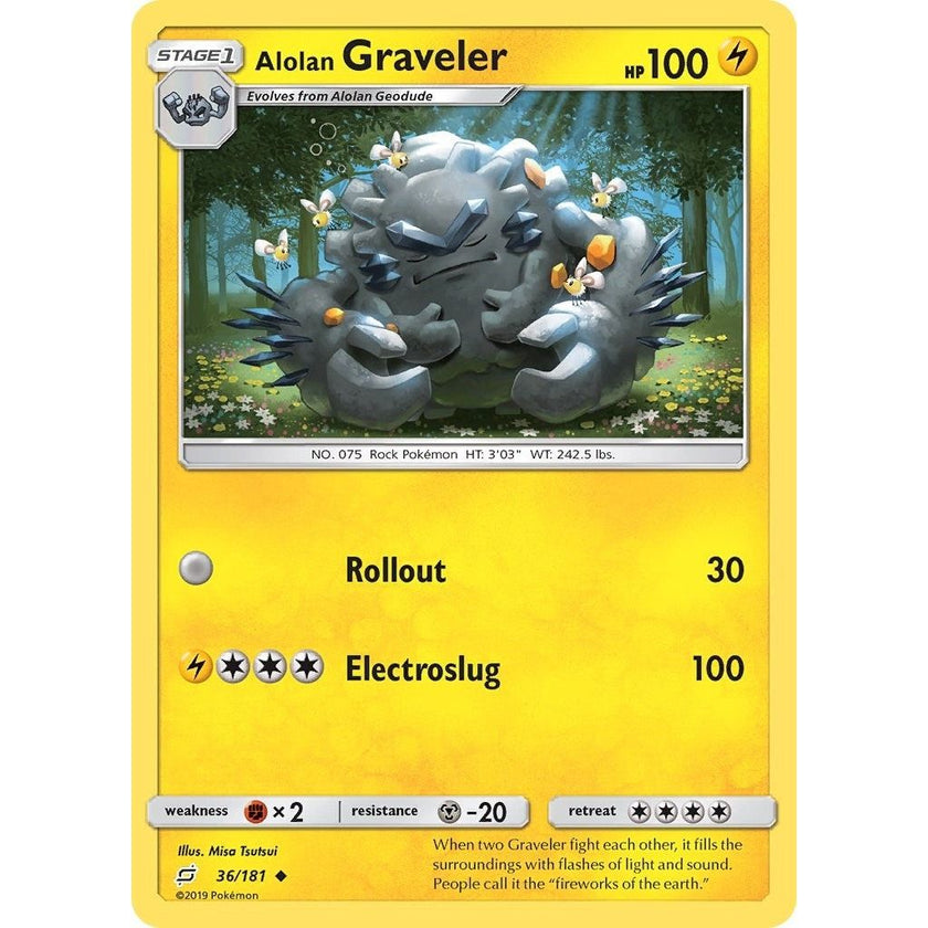 Alolan Graveler (36/181) (SM9)