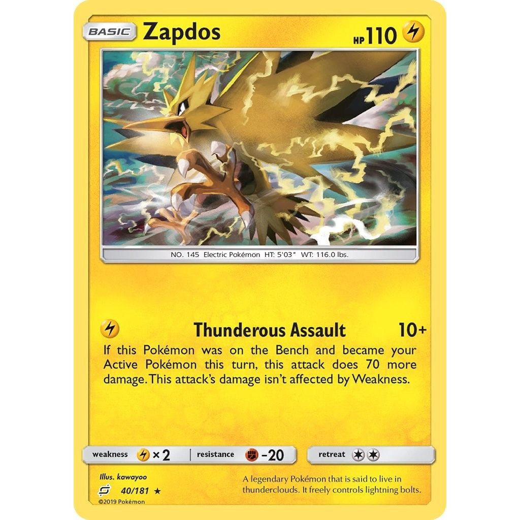 Zapdos (40/181) (SM9)
