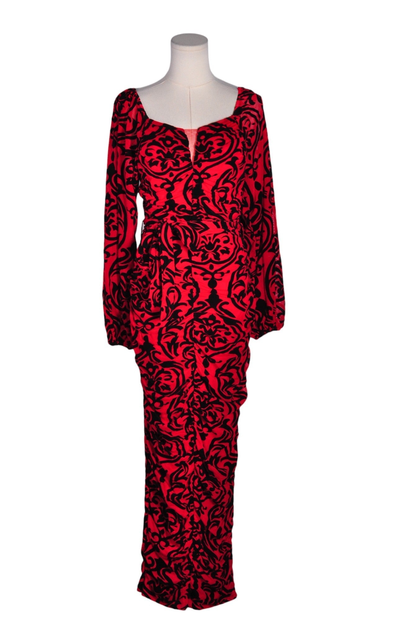 SHEIN Women Bodycon Dresses Regular fit in Red - L