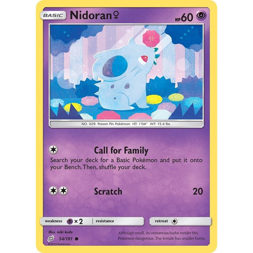 Nidoran F (54/181) (SM9)