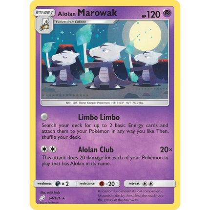 Alolan Marowak (64/181) (SM9)